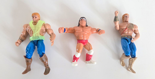 3er set wwf vintage - set,