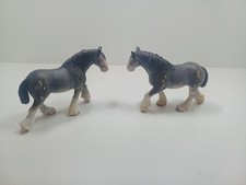 Schleich 13291 Pferd  Der Rasse Clydesdale Für Kutsche 40190 Zubehör Ersatzteil