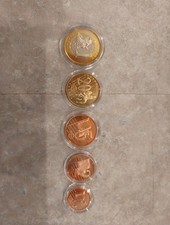 Euro Münzen Malta Specimen 2003 1€ 20 Cent 5 Cent 2 Cent 1 Cent