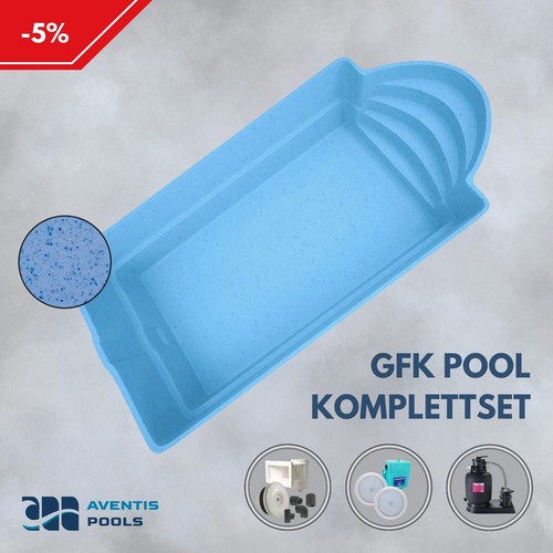 Gfk pool mit römischer - pool,