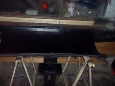 Schneeschild 130x50cm Schwarz Einachser Rasentraktor Quad Balkenmäher