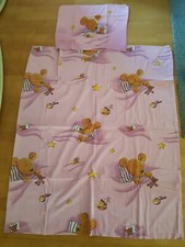 Kinder-Bettwäsche 100 x 135 - Mäuse - rosa