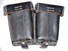 K98 2er Patronentasche RBN/Original/sehr gut /keine Fremdstempel/Innenstege i.O