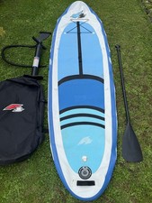 F2 SUP 320 cm lang & 85cm breit Stand Up Paddle Board Komplett Set blau