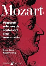 Vesperae Solennes: (Vocal