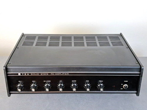 Toa 268 amplifier - toa, solid