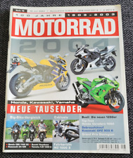 Motorrad Heft 16/2003 mit Buell XB 12 R Firebolt, MZ 1000 S usw.