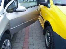 Peugeot 407 Türkantenschutz U Profil Chrom Kantenschutz 100Cm Satz 2 Stk.
