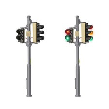 2 Stück Recht Spur H0 1:87