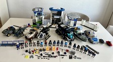 PLAYMOBIL POLIZEI Konvolut, Polizeistation Sammlung, ca 100 Stück, wie neu