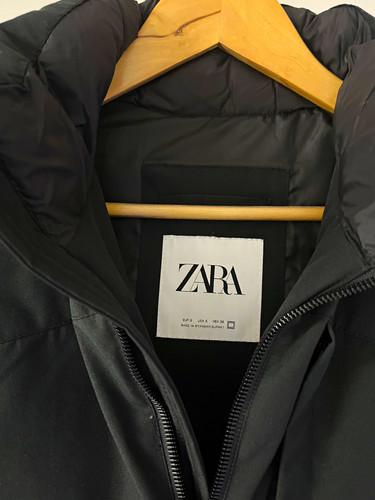 Zara herren steppweste schwarz - zara,