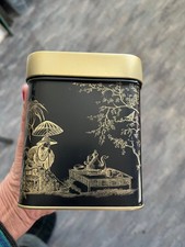 Schöne kleine Metall Teedose