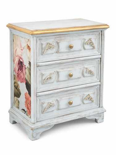 Vintage kommode blumen - vintage,