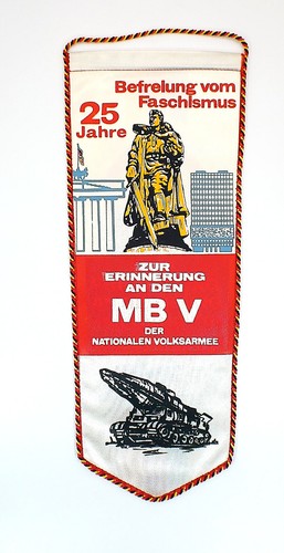 Ddr nva wimpel zur - ddr, erinnerung