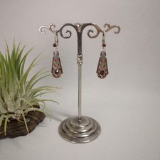 Granatschmuck Granat Ohrringe