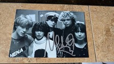 Nena 80's pop singer signed