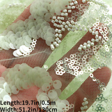 Bestickt Perle Pailletten