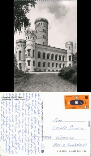 Ansichtskarte binz - ansichtskarte,