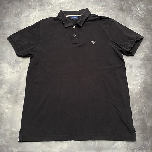 Gant poloshirt herren schwarz - poloshirt,