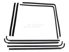 VW Bus T3 Satz Dichtungssatz Tür Türscheibe / Schachtleisten OE 8-tlg