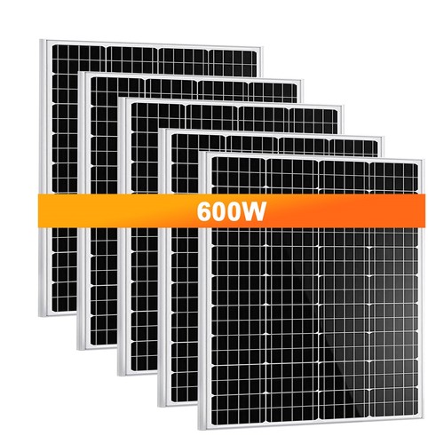 120w 600w volt solarmodul - 120w,