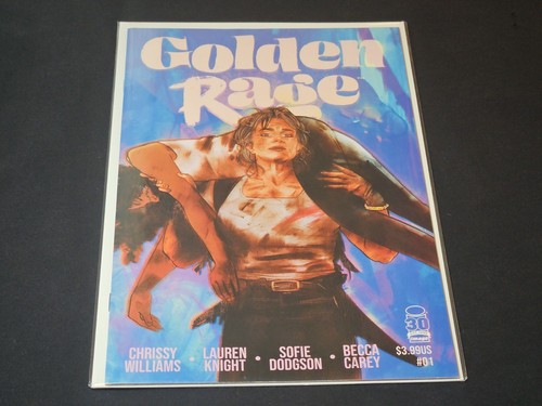 Comic book golden rage issue - book,