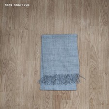 Neu Kaschmir Schal hellgrau