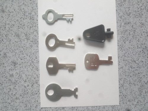 Verschiedene schlüssel für - 6,