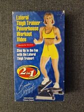 Lateral Thigh Trainer - Powerhouse Worout Video - Deutsche Version - VHS