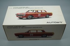 1:18 AUTOart 86427 Lotus Cortina MK I #22 Budapest Nagydij 1964 PRE-OWNED -TS697