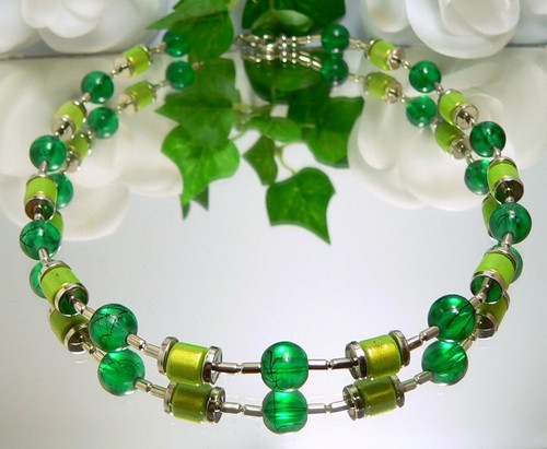 Halskette collier walzen - halskette,