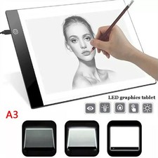 A3 LED Dimmbar Lichttisch Leuchttablet Tracing Lightpad Board Zeichenbrett USB