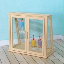 Miniatur Regal Kuchen Vitrine
