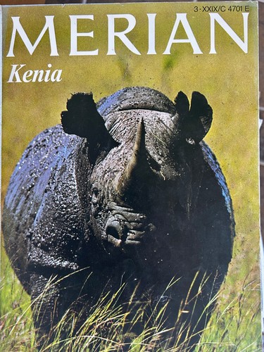 Kenia altes merian heft - altes,