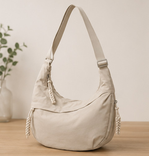 Beige minimalistische tasche - minimalistische,