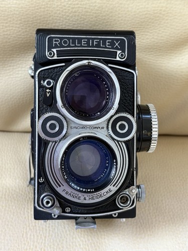 Seltene kamera rolleiflex - kamera,