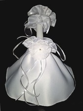 Kerzenrock Tropfschutz weiß