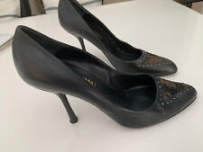 Gianni Versace Pumps Highheels 41 Vintage schwarz nw edel u ausgefallen