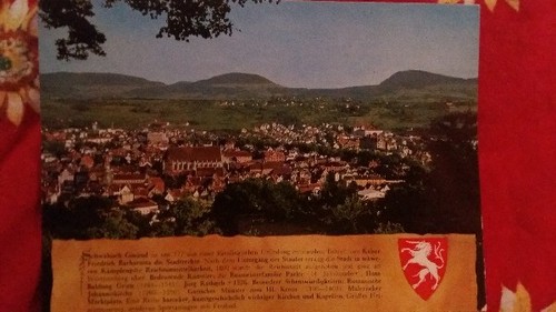 Ansichtskarte schwäbisch - ak,, ansichtskarte,