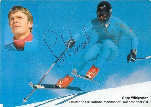 Sepp wildgruber autogrammkarte - wildgruber,
