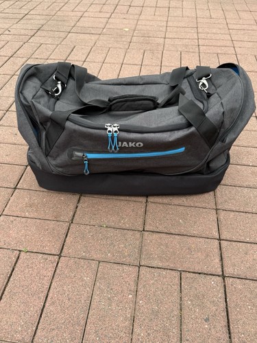 Jako sporttasche grau meliert - sporttasche,