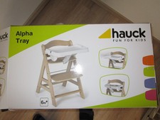 Hauck Alpha Tray Essbrett - Weiß