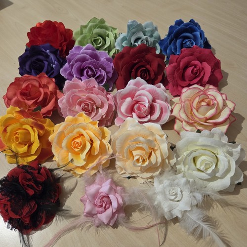 Set rosen haarclip - 23,