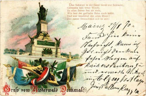Cpa rudesheim gruss vom - cpa,