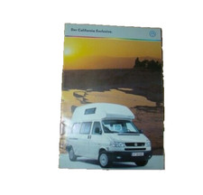 VW T4 California Prospekt Polster Lack Motor Ausstattung Der Exclusive 1998