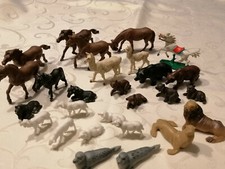 27 Stück DDR Gummi Tiere Wald