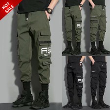 Herren Cargohose Hip Hop Streetwear Jogginghose Hose Jogginghose Techwear Hose §