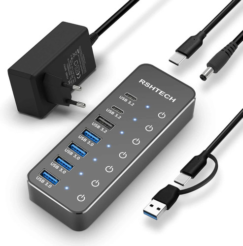 Usb hub aktiv - usb, mit