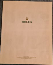 Rolex Buch Original mit