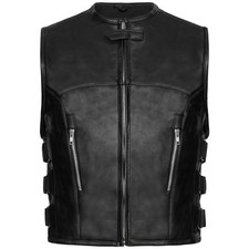 PAULGOS Lederweste - 100 %